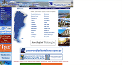Desktop Screenshot of guiahoteleraargentina.com